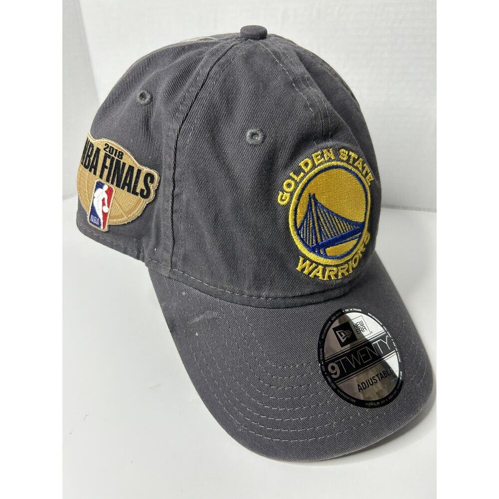Golden State Warriors Hat 2018 NBA Finals Patch New Era 9Twenty